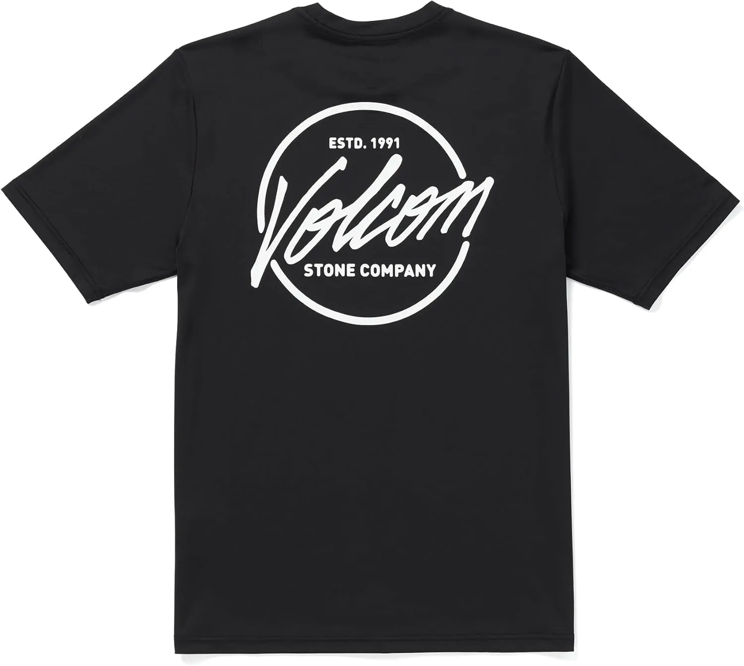 Volcom Men's Standard UPF 50  Short Sleeve Loose Fit Rashguard