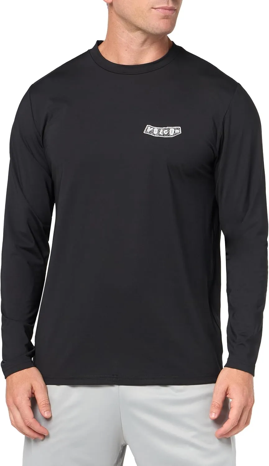 Volcom Men's Taunt UPF 50  Long Sleeve Loose Fit Rashguard