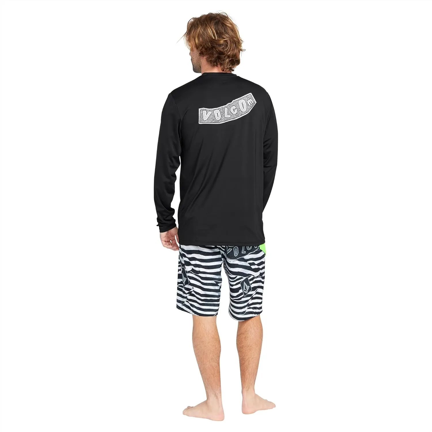 Volcom Men's Taunt UPF 50  Long Sleeve Loose Fit Rashguard