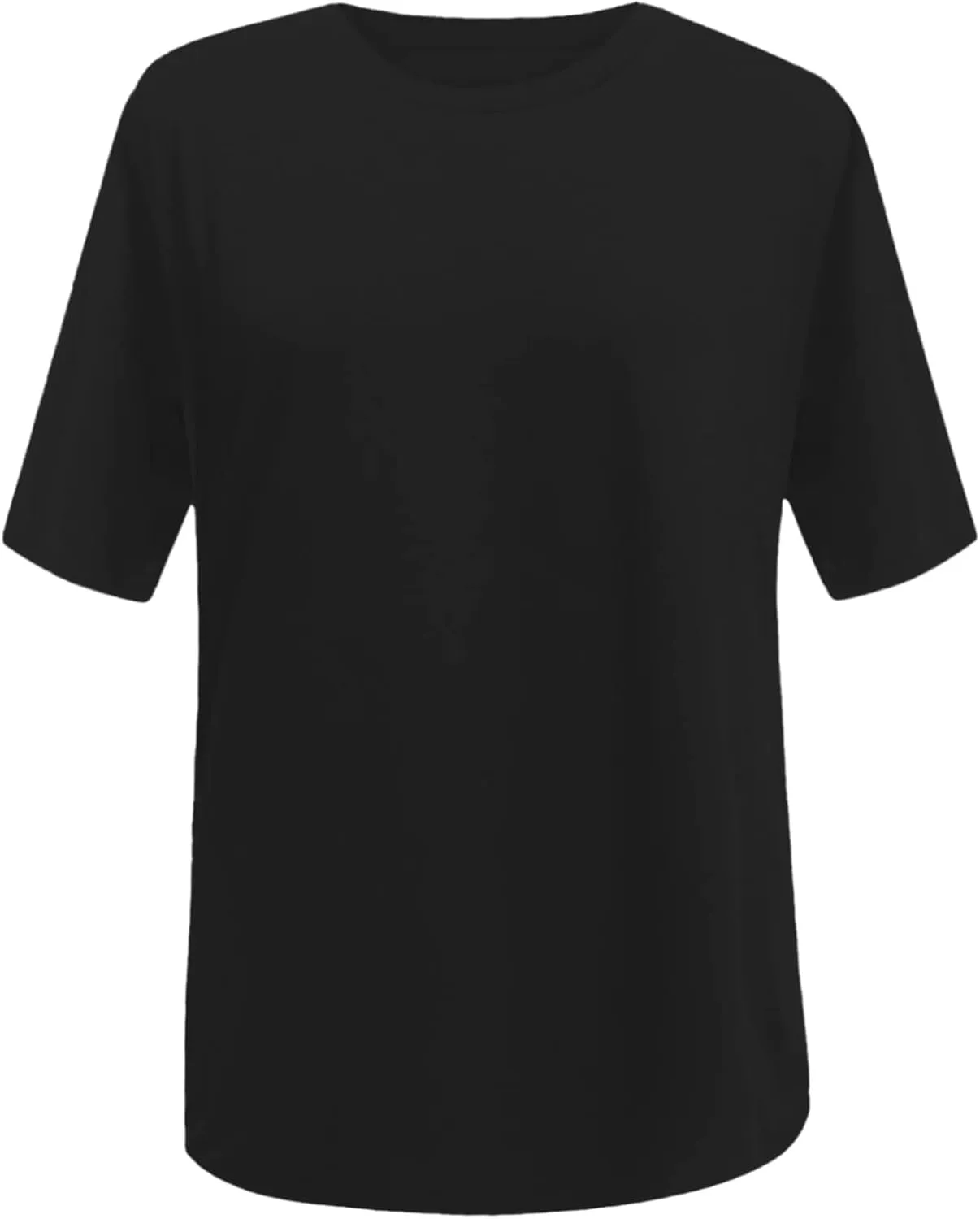 Women Oversized Tshirts Casual Short Sleeve Shirts Crewneck Basic Tee Cute Loose T-Shirts Trendy Summer Workout Tops