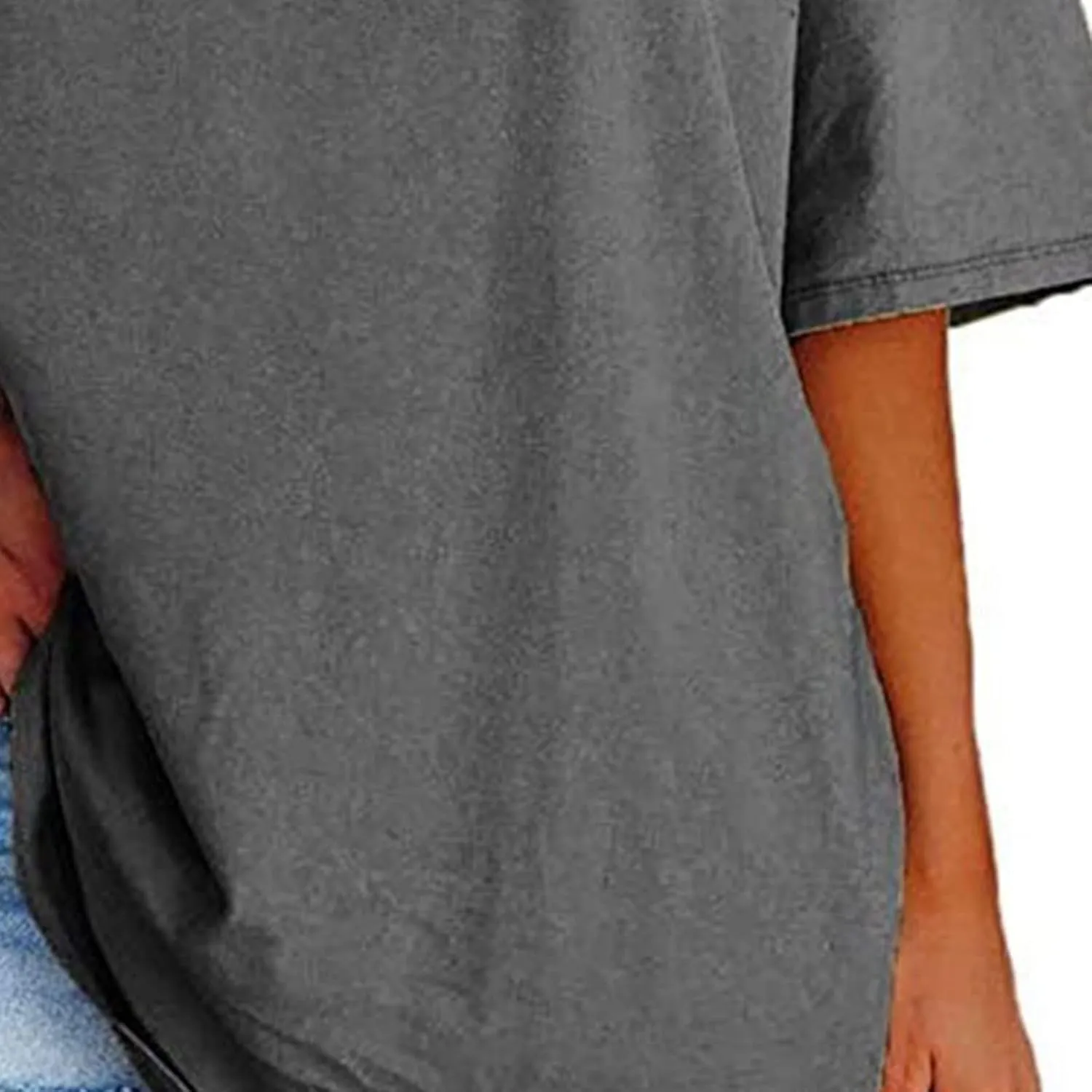 Women Oversized Tshirts Casual Short Sleeve Shirts Crewneck Basic Tee Cute Loose T-Shirts Trendy Summer Workout Tops
