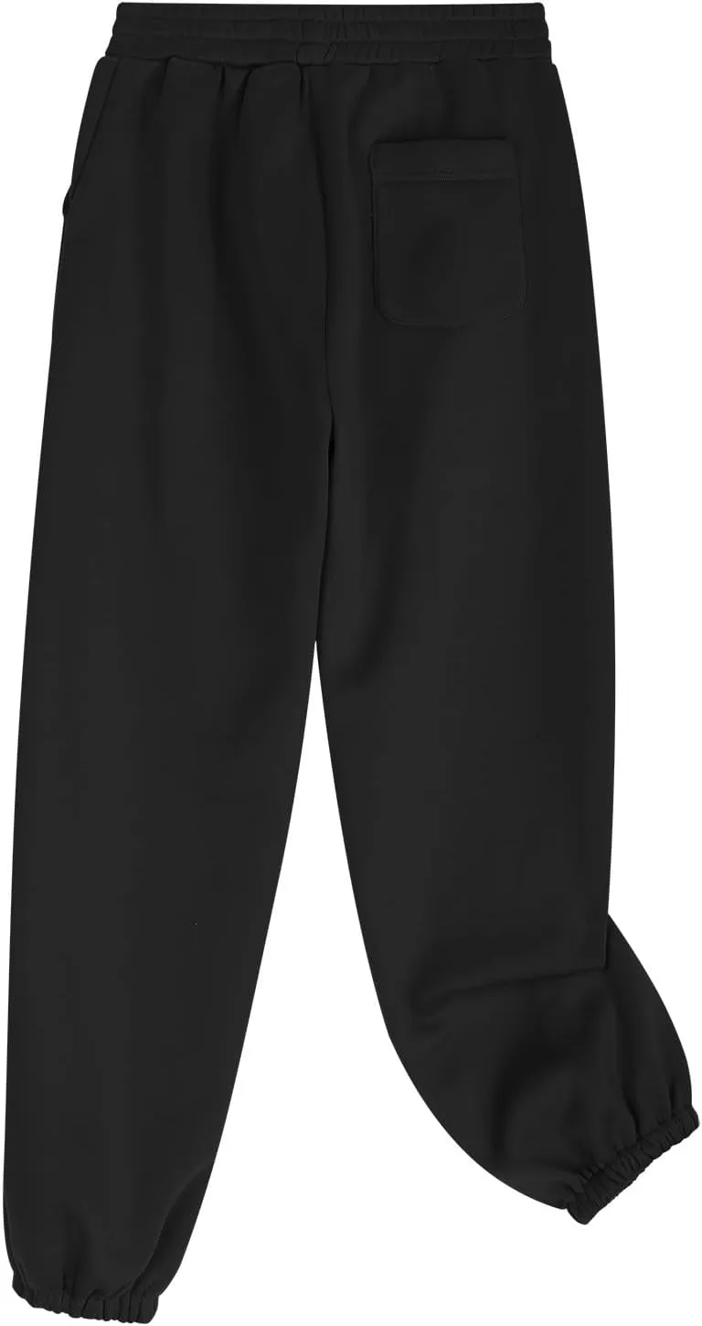 Womens Fleece 2 Piece Outfits Cropped Pullover Sweatshirt and Joggers Pants Set Long Sleeve Tracksuit Sweatsuit